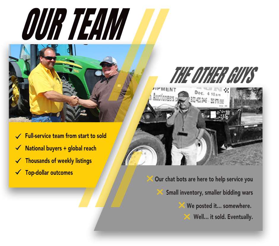 The BigIron team brings results versus the other guys.